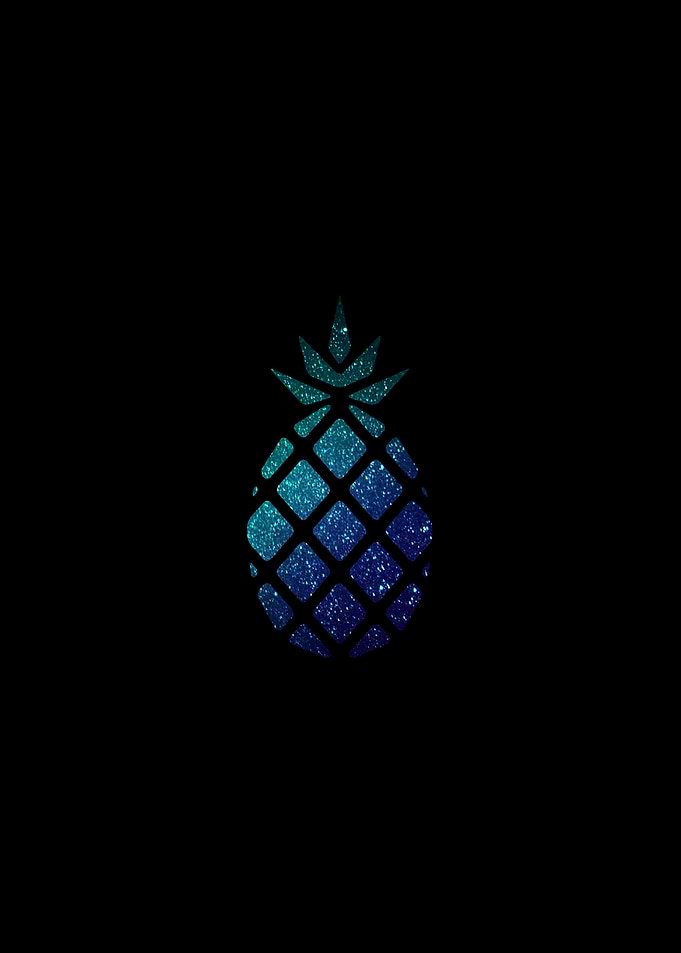 Blue pineapple