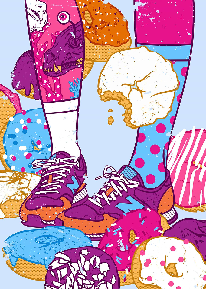 Dont step over donuts