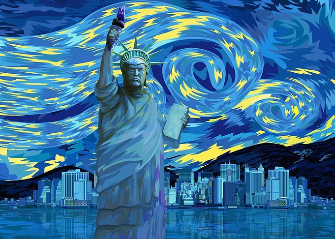 Liberty Parody at Starry