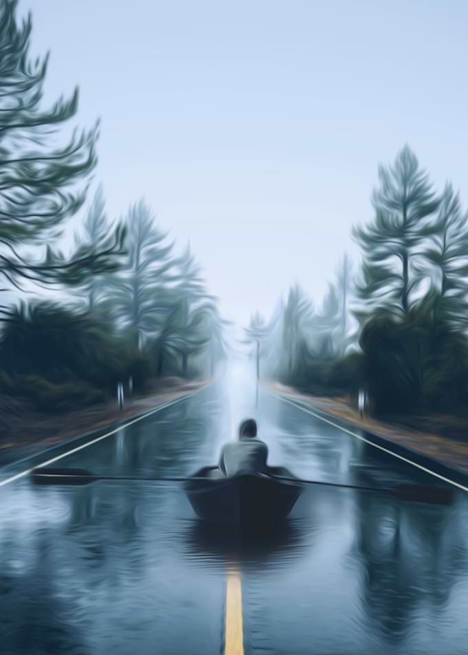 Rainy Sailing