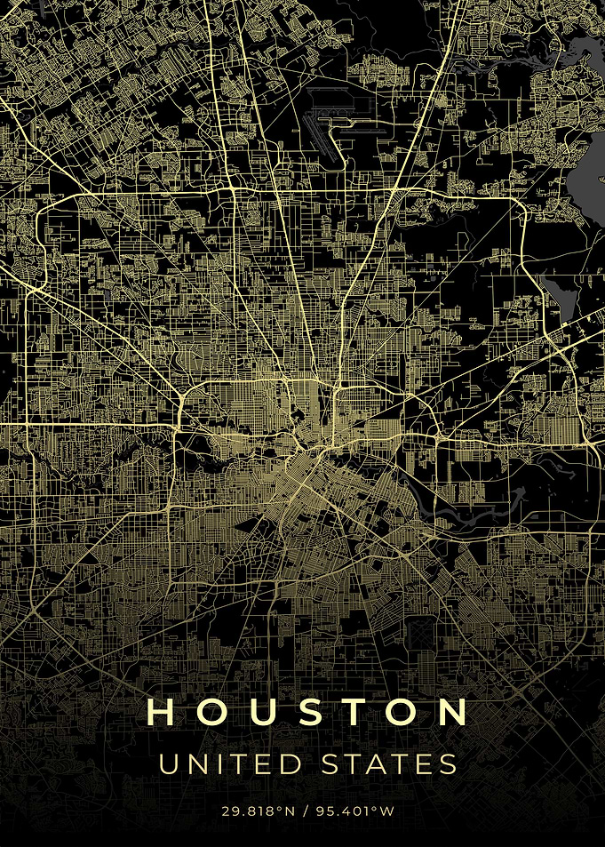 Houston City Map