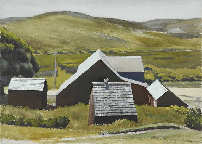 Roofs of the Cobb Barn