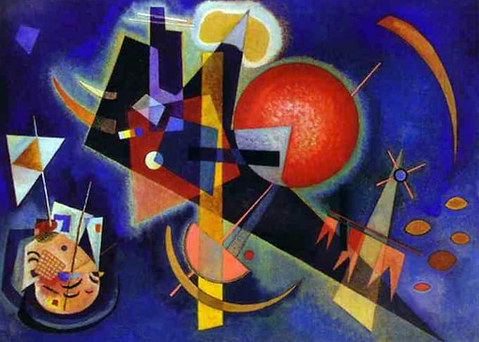 Kandinsky In Blue