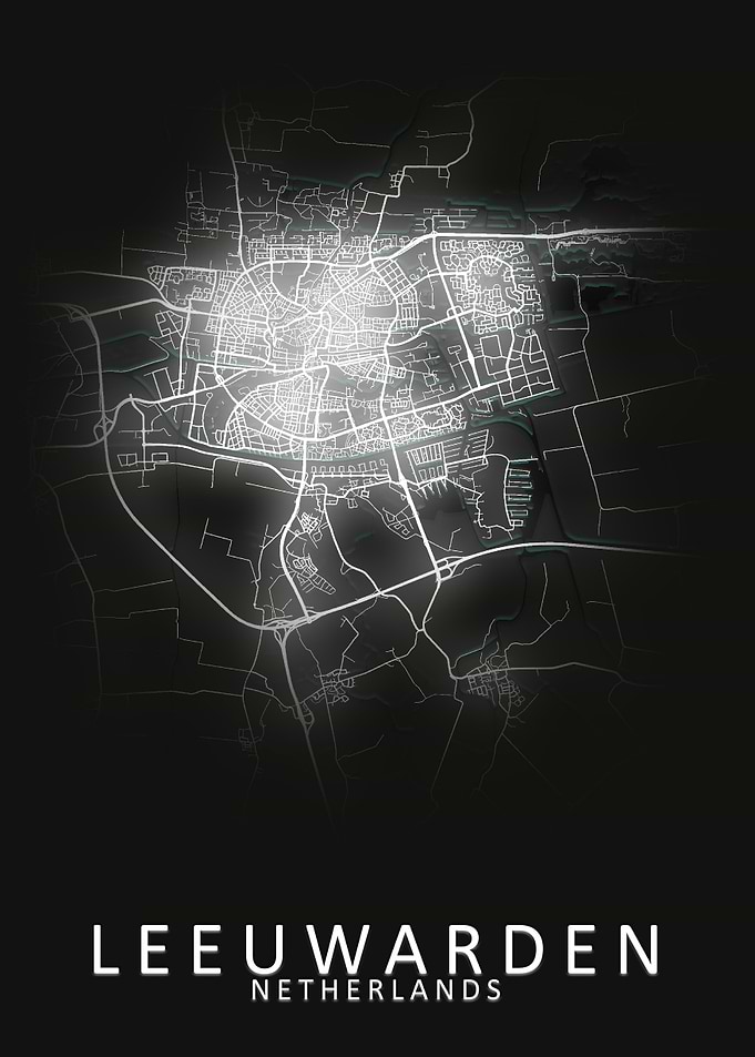 Leeuwarden Netherlands Map