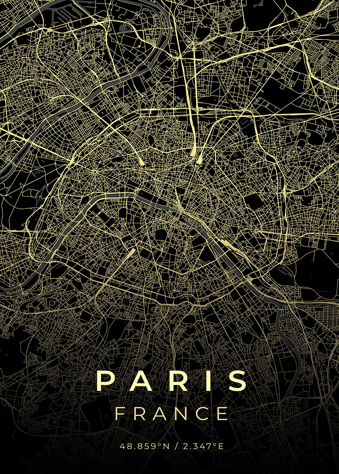Paris City Map