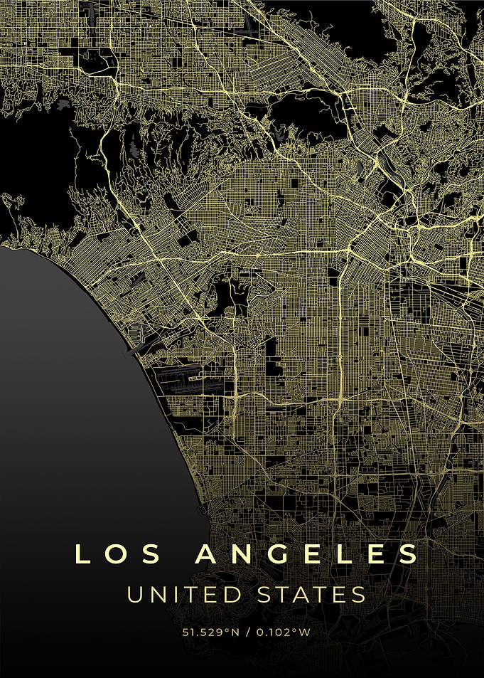 Los Angeles City Map