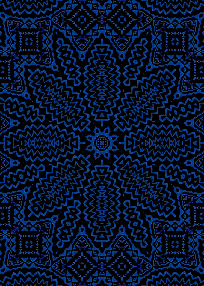 Blue Mandala 4