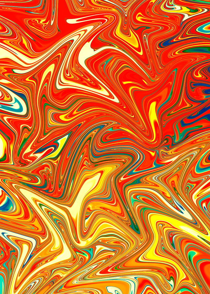 Abstract colorful paint