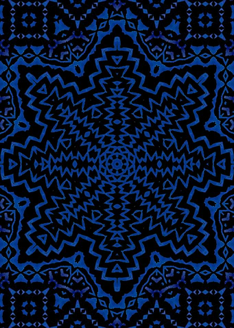 Blue Mandala 3