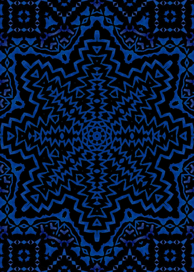 Blue Mandala 3