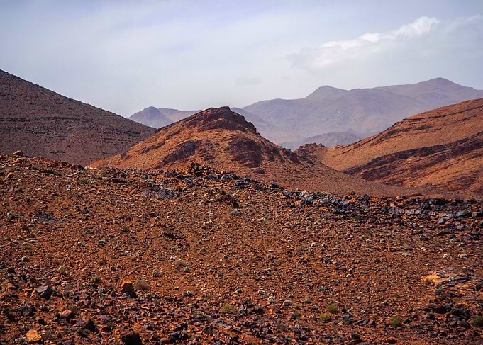 Just stone desert