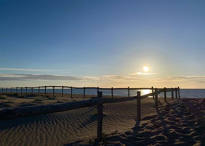Beach Morning Sun Light 3