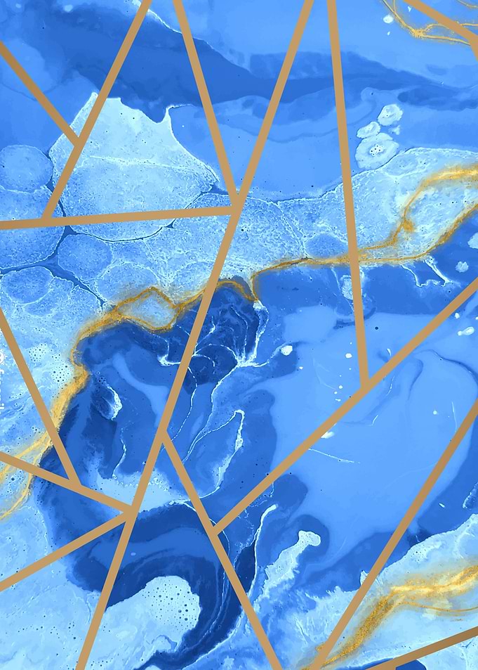 Marble Blue