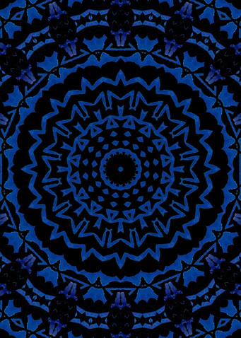 Blue Mandala 2