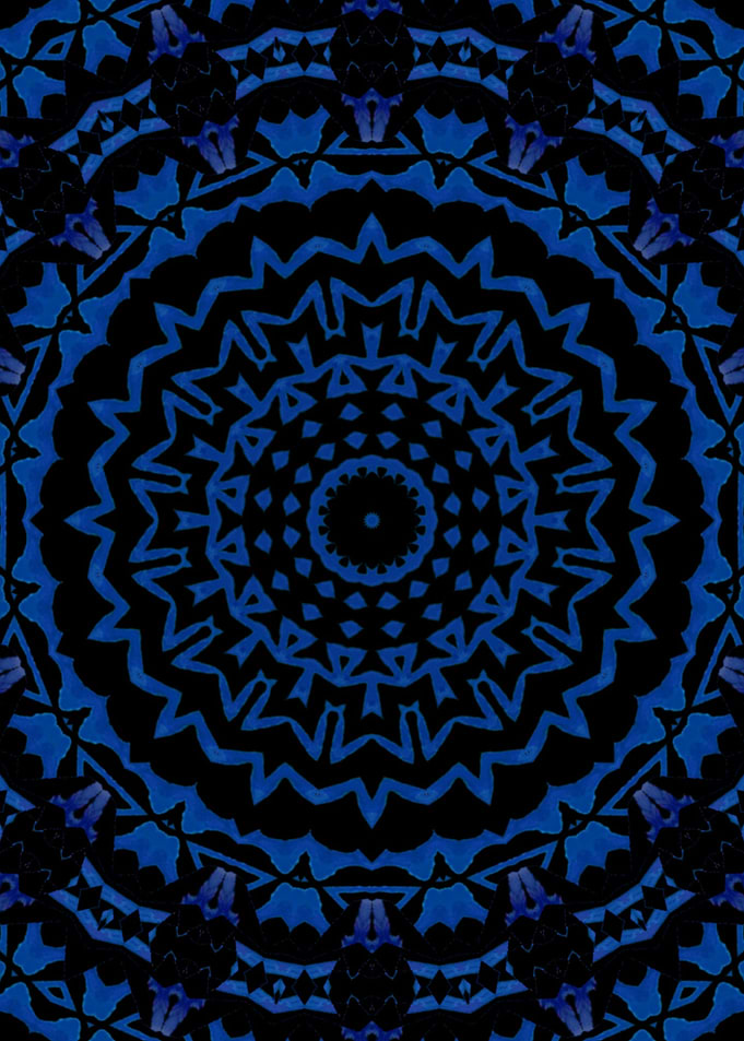Blue Mandala 2