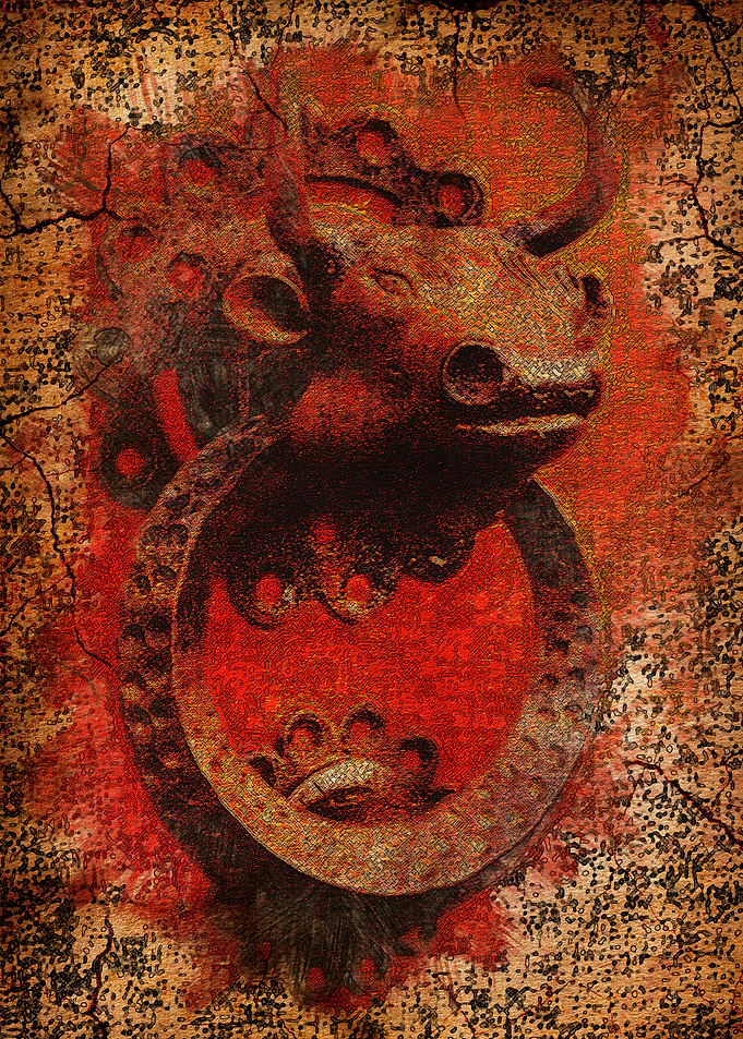 Head Bull Door Knocker