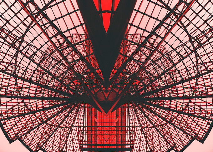 Red Metal Tower