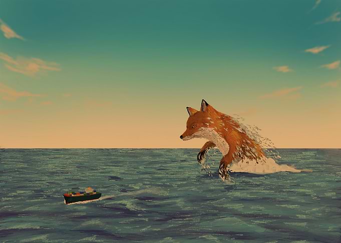 sea monster of fox