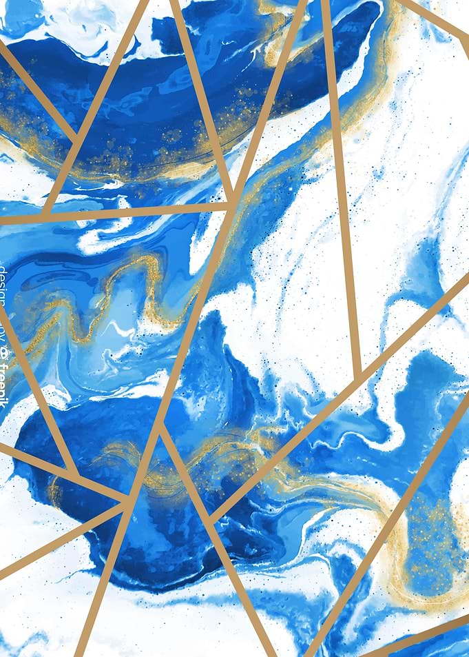 Marble Blue