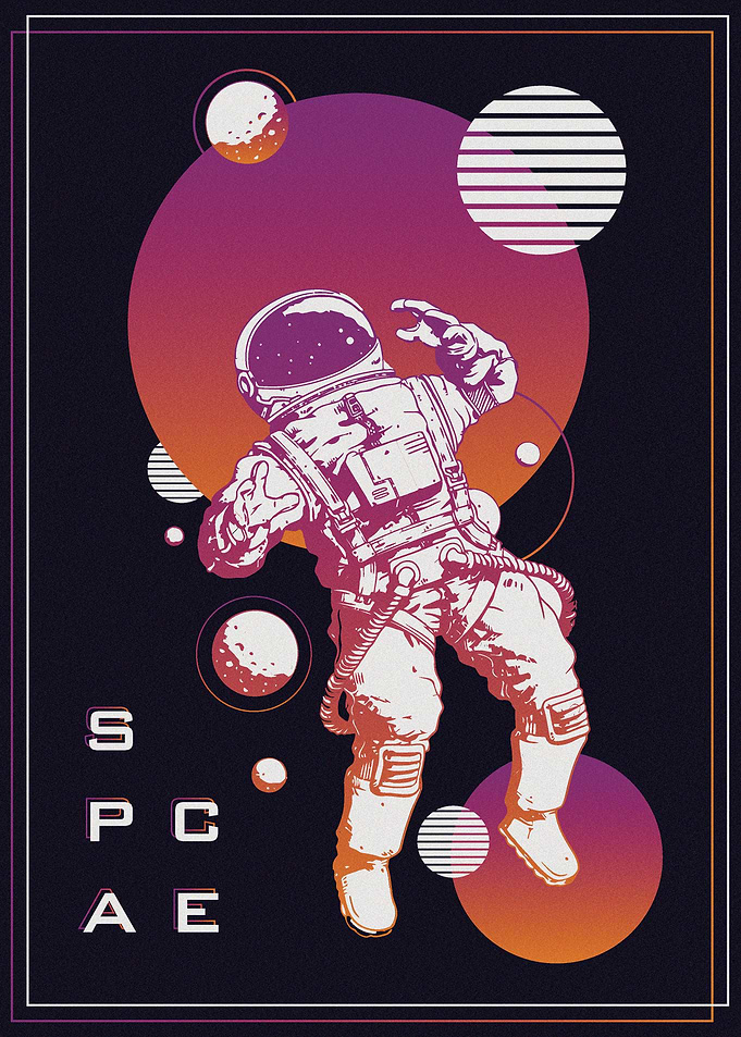 Floating In Space
