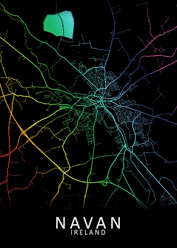 Navan Ireland City Map