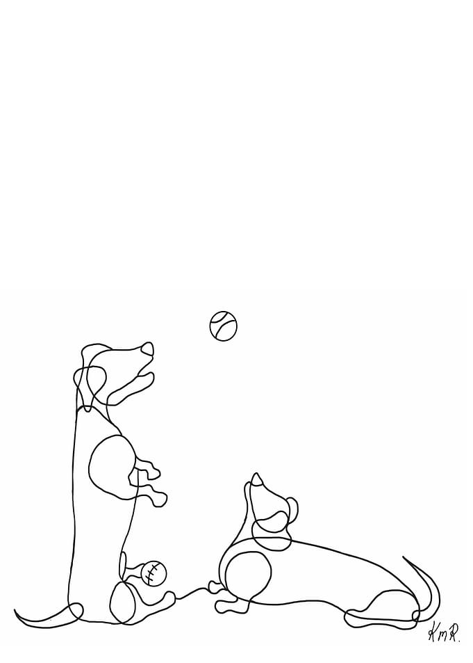 Original Dachund Doodle
