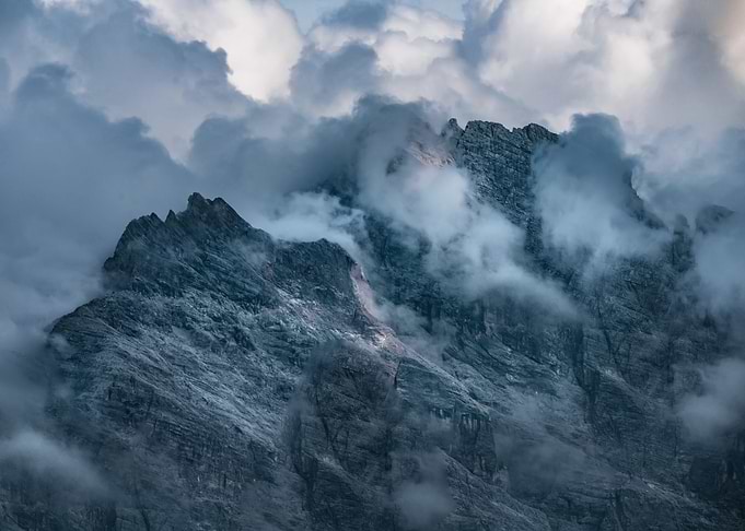 Obscured by clouds