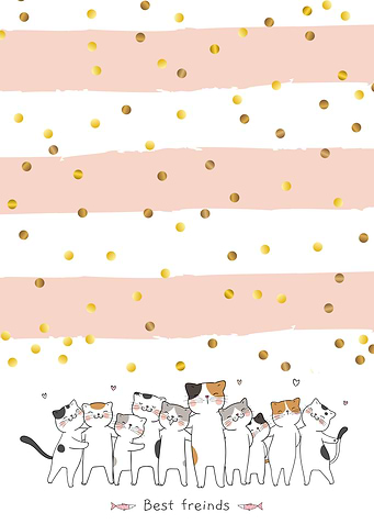 Cats Best Friends