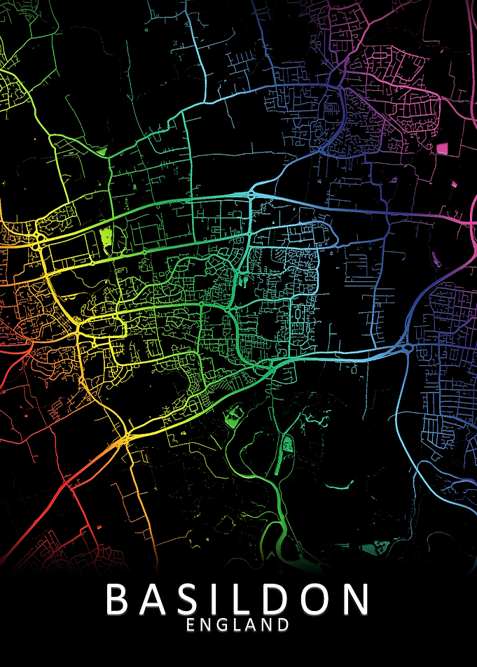 Basildon England City Map