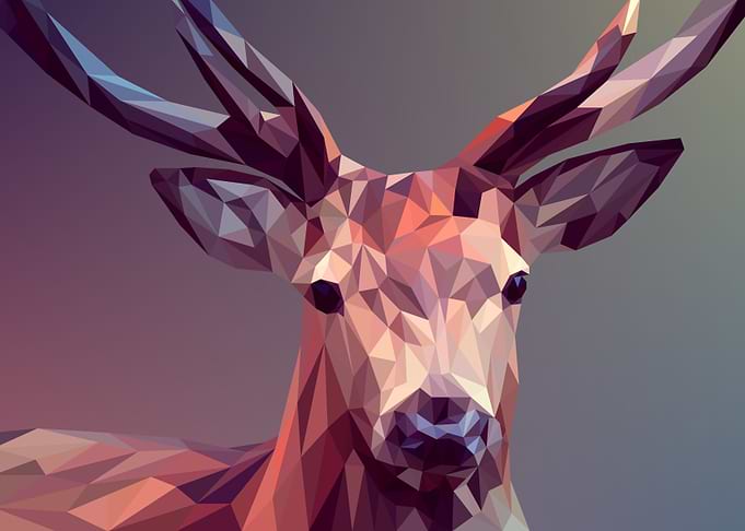 Deer Pixel Art