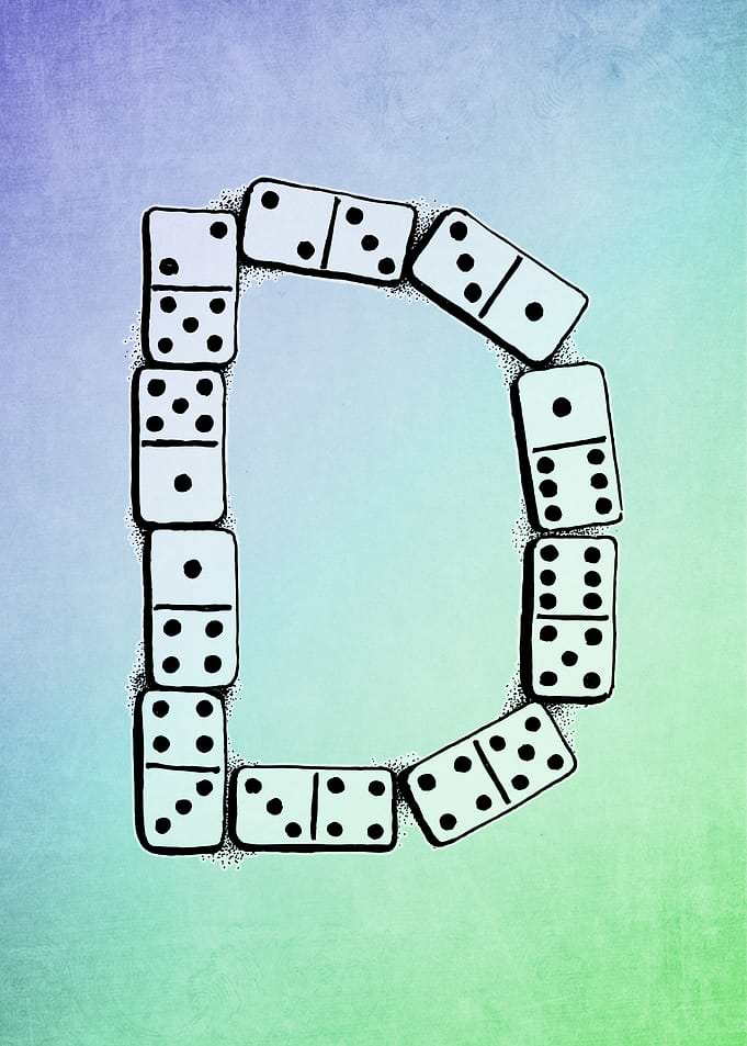 Domino Drops color