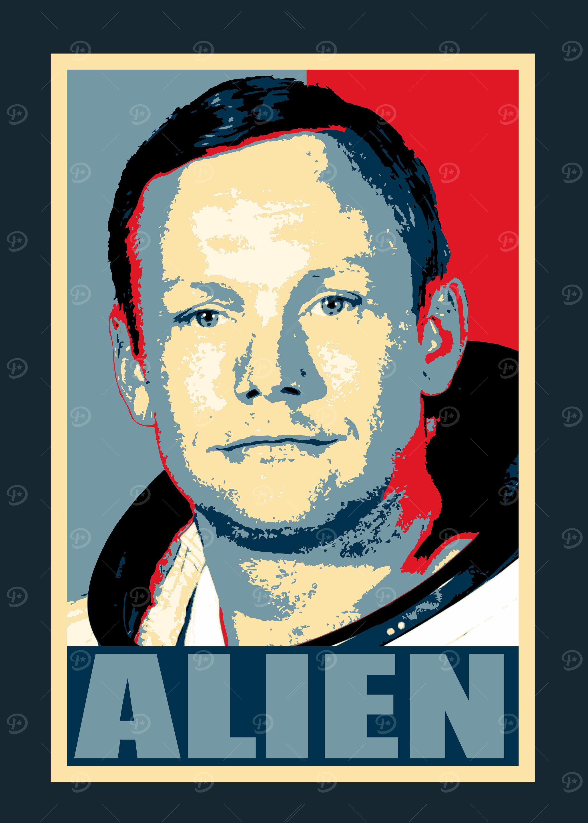 Neil Armstrong Alien