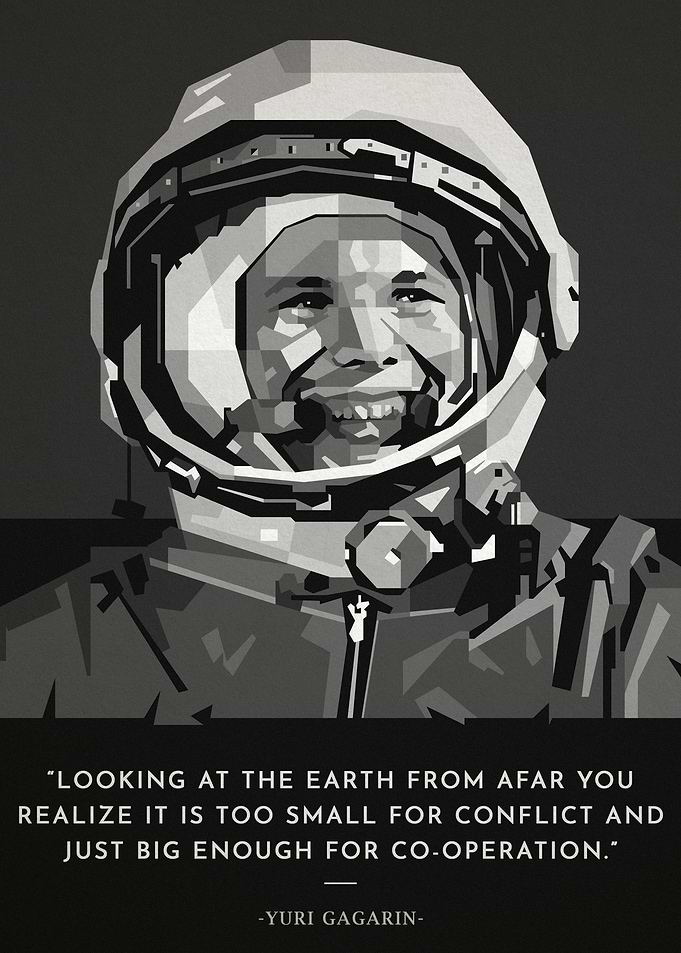 The first spaceman