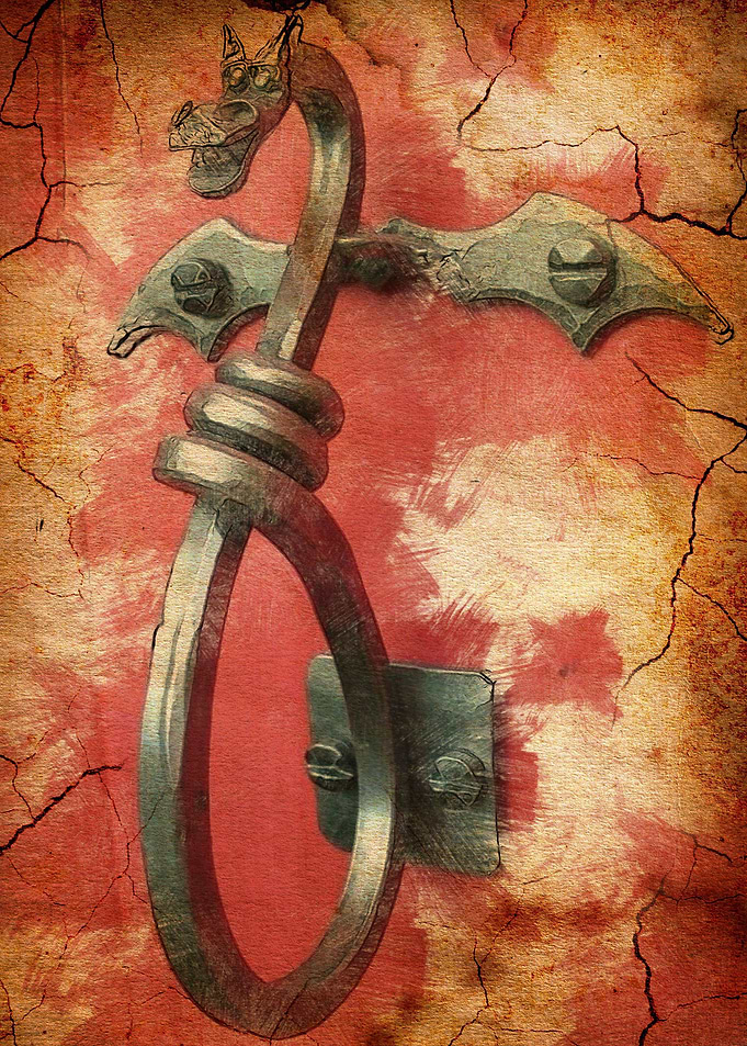 Dragon Handle Door