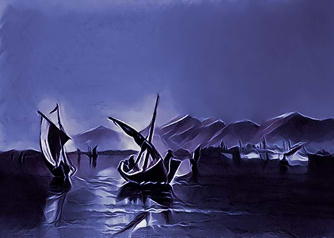 Boats on Danube