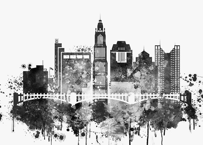 Columbus Ohio Skyline
