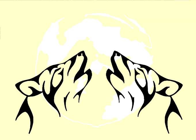 Howling at the moon