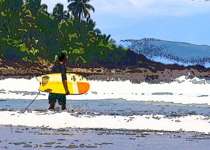 I will surf