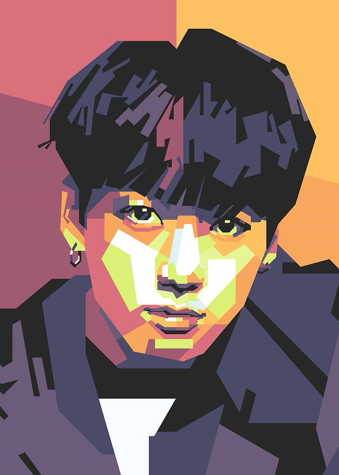 Jeon Jung Kook BTS in WPAP