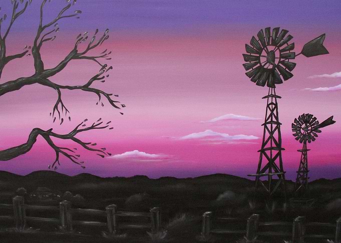 Outback Sunset