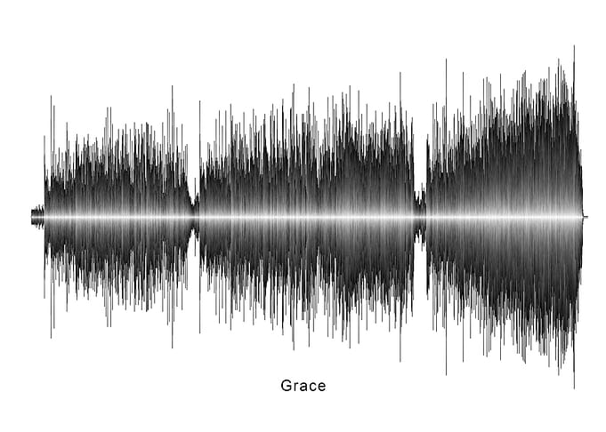 Jeff Buckley Soundwave Art