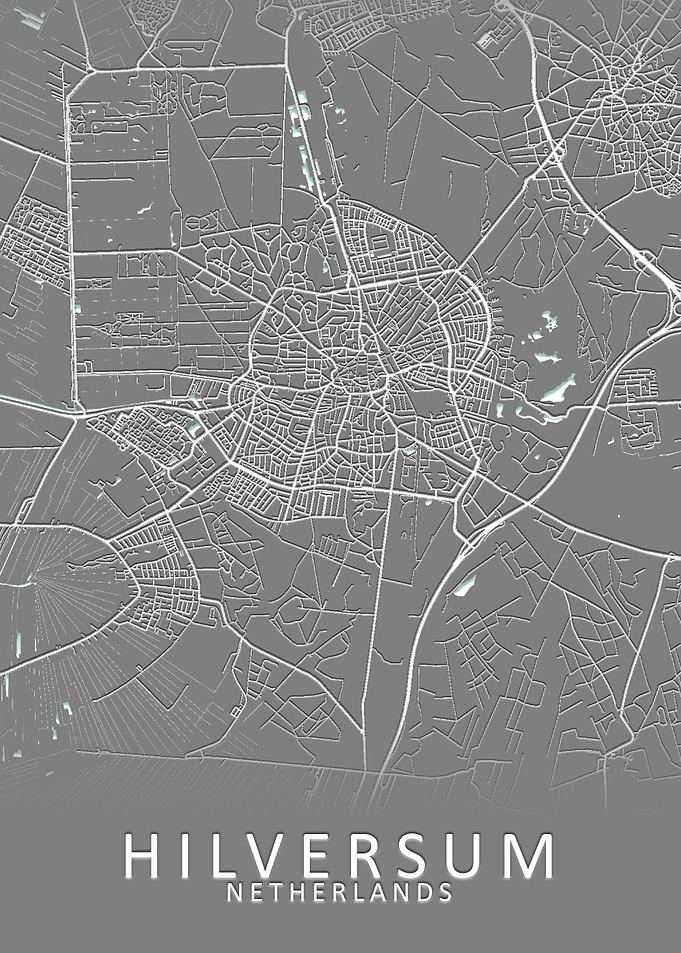Hilversum Netherlands Map