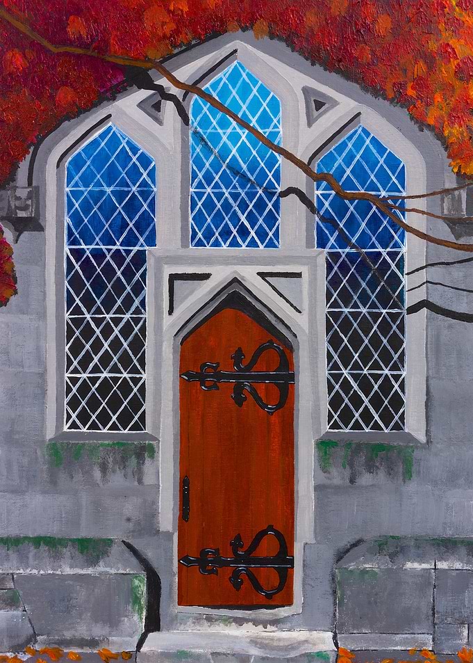 The Aula Maxima Door UCC