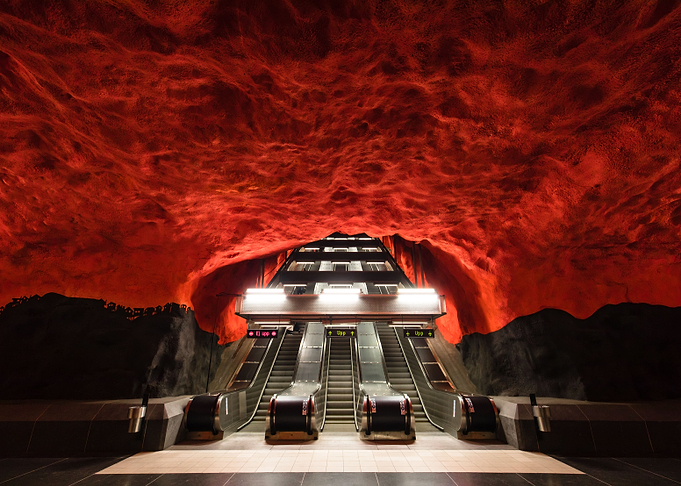 Subway exit