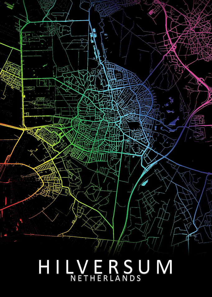 Hilversum Netherlands Map