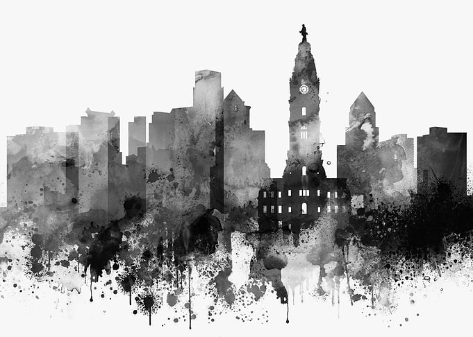 Philadelphia PA Skyline