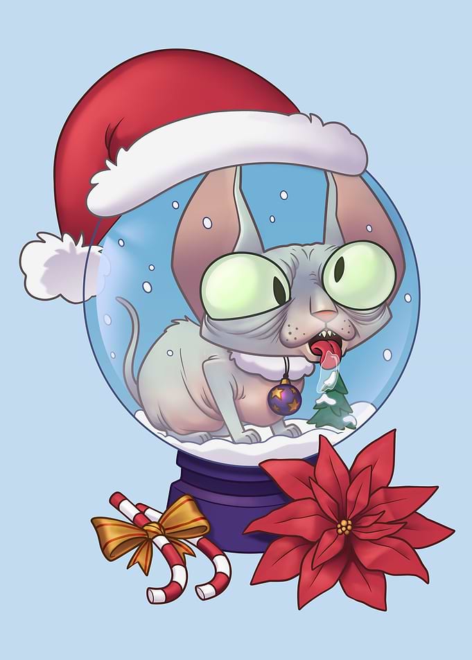 Kitana loves Christmas