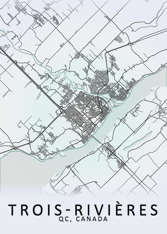 Trois Rivieres Canada Map