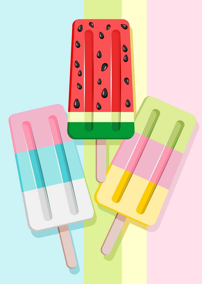 Popscicles Summer Pastels