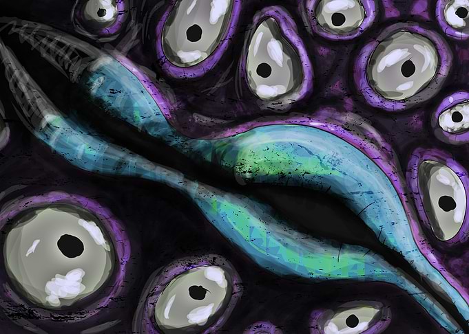 Crazy Eye Blob